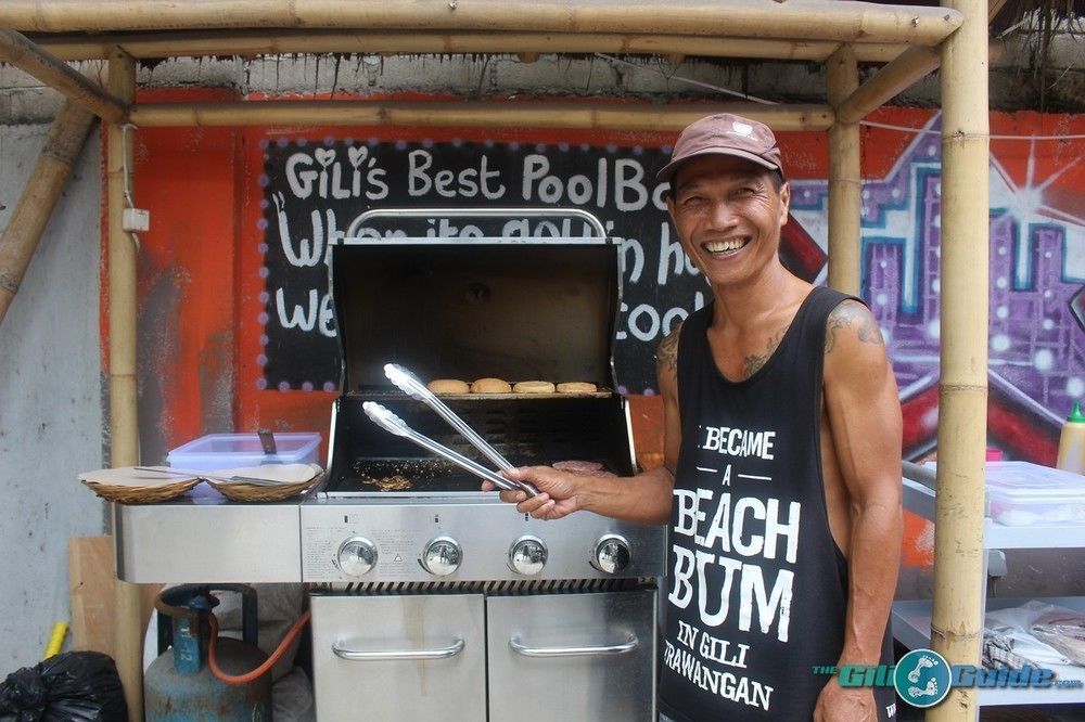 Gili Beach Bum Hostel Gili Trawangan Exterior photo